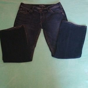 Silver jeans